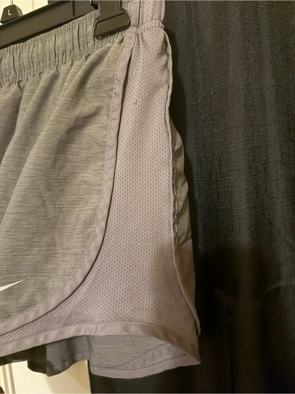 Nike Women's Gray Athletic Shorts